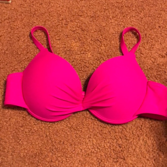 SHEIN Other - Shein Vibrant Hot Pink Bikini Top
